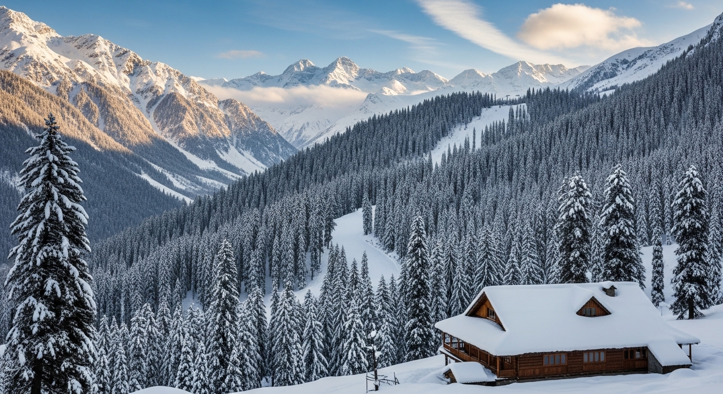 Gulmarg Skiing & Snowboarding Thrill - View 1