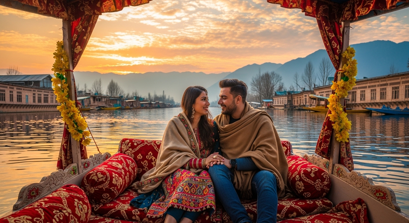 Romantic Kashmir Honeymoon Package
